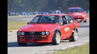 Alfa Romeo GTV6 2.5 - action, sound & on board