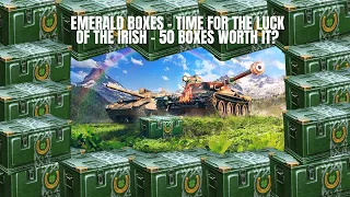 Emerald Boxes - Time for the luck of the Irish - 50 boxes WORTH IT???
