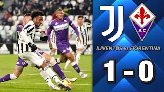 Juventus Fiorentina 1-0 · Gol da posizione impossibile di Cuadrado all'ultimo respiro · Serie A 2021