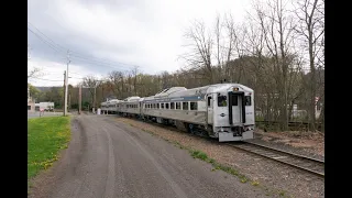 Reading & Northern - Rare Mileage RDC Excursion & Company Party Trains