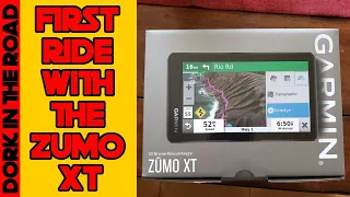 Garmin Zumo XT Motorcycle GPS Test Ride and First Impressions