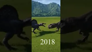 T. rex vs spinosaurus evolution