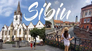 Sibiu Transylvania Romania walking tour