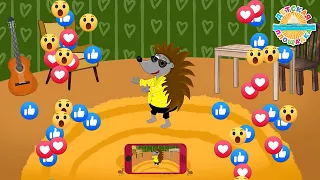 ЁЖИК-ЛЁШИК — ВЕСЕЛАЯ МУЛЬТ ПЕСЕНКА ДЛЯ ДЕТЕЙ 0+ HEDGEHOG-LESHIK - A FUNNY CARTOON SONG FOR CHILDREN