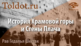 История Храмовой горы и Стены Плача. Рав Гедалья Шестак