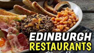 Top 10 Restaurants in Edinburgh, Scotland │ Where To Eat in Edinburgh