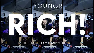 Youngr - RICH! (Live From Llamaland Studios)