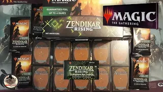 Zendikar Rising, ЕКСКЛЮЗИВНА відкриваюча коробка з 30 бустерів розширення, карт Magic The Gathering