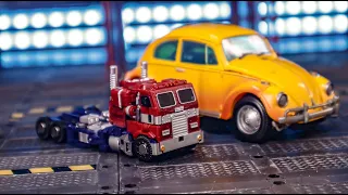 Metagate M-01 Huge Fire Optimus Prime Mangmotion stop motion