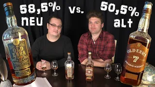 Old Ezra 7 Years: Barrel Strength (58,5%) vs. 101 (50,5%) - Bourbon Whiskey Tasting