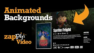 Zappiti Video: Animated Backgrounds, Widescreen mode and Top Banners