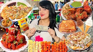 Rs 500 Street Food Challenge | Gwalior Food Challenge