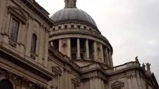 Saint Paul's Cathedral and its loud bells, London, UK