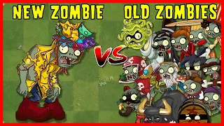 PVZ 2 100 NUEVO ZOMB (Raincoat Zombie) vs 100 RANDOM ZOMBIES - Plants vs Zombies 2