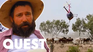 Stoney Crashes His Helicopter | Outback Opal Hunters