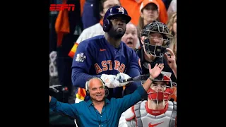 yordan alvarez home runs juego 6 astros de houston campeon espn. Ernesto jerez narrando