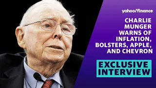 Charlie Munger warns of inflation, bolsters Apple and Chevron