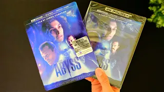 The Abyss 4K UltraHD Blu-ray DVD Unboxing  | Disc Menu Reveal