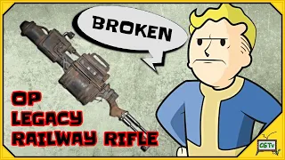 Quad Exploding Railway Rifle [Fallout 76 Shit] AUTO AIM