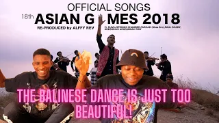 NIGERIANS reacts to ALFFY REV Official Songs 18th Asian Games 2018 mash-up COVER / BALINESE DANCE!!!