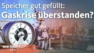 Hoher Füllstand der Gasspeicher: Bundesnetzagentur entwarnt für Winter | WDR Aktuelle Stunde