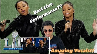 Chloe x Halle -*America The Beautiful* Super Bow Live Performance Reaction/Review!!