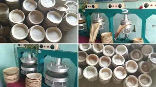 Areca Leaf Plate Making Machine Pakku Mattai Plate Making Process