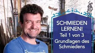 Grundlagen des Schmiedens Teil 1, die Vorstufe zum Messerschmieden