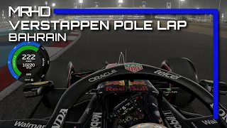 Recreating Max Verstappen´s Bahrain GP Pole Lap in the 2021 F1 Game