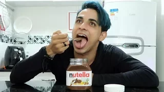 PROVANDO NUTELLA PELA PRIMEIRA VEZ