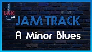 A Minor Pentatonic Blues Guitar Backing Track