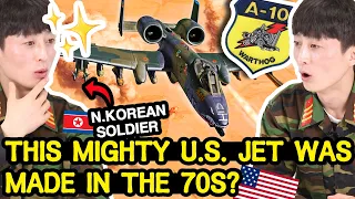 North Korean Soldier shocked at A-10 Warthog for the First Time!