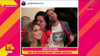 NADIE de RBD FELICITÓ a Anahí en su cumpleaños, Jorge D'Alessio fue el ÚNICO  | Sale el Sol