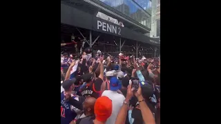 Knicks fans have moved the party to the streets 🔥 #shorts