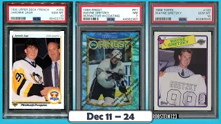 TOP 15 Highest Selling Hockey Cards from the Junk Wax Era on eBay | Dec 11 - 24, Ep 95