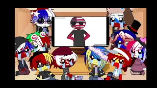 Countryhumans react to "Europe is gay" not original