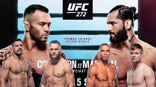 Жетский кард! Прогнозы на все бои UFC 272 Ковингтон vs Масвидаль