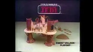 Star Wars - Ewok Village - TV Toy Commercial - TV Spot - TV Ad - Kenner - 1984