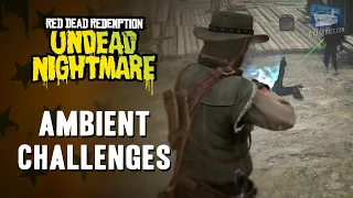 Red Dead Redemption Undead Nightmare - All Undead Ambient Challenges Guide