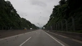 Highway Driving - Seoul to Changwon in Korea (No Talking, No Music)