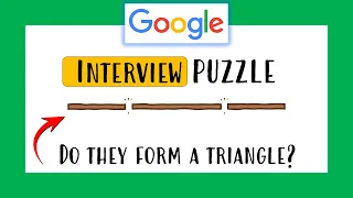 GOOGLE Interview Question || A Probability Puzzle || Hard Logic Puzzle