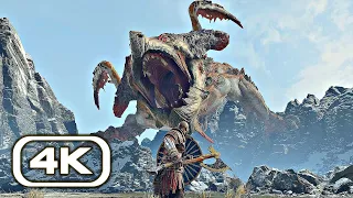 GOD OF WAR PC - Dragon Boss Fight (4K 60FPS Ultra Settings)