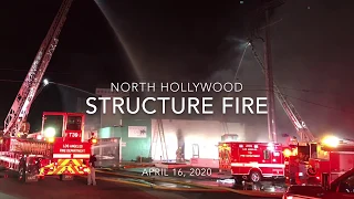 LAFD: Late Night Blaze Destroys Business | April 16, 2020