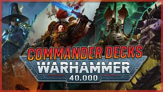 Commander Warhammer 40k : pourquoi ces 4 decks précos valent VRAIMENT le coup ? Magic: The Gathering
