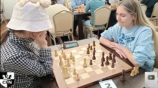 Pinkamena (1716) vs O. Komissarova (1845). Chess Fight Night. CFN. Blitz