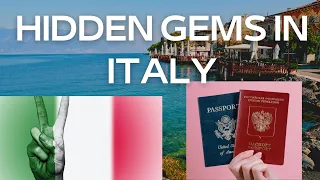 Italy Hidden Gems | 8 Underrated Places and Hidden Gems in Italy You Need to Visit