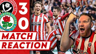 WE ARE TOP OF THE LEAGUE | Sheffield United 3-0 Blackburn Rovers - Match Reaction