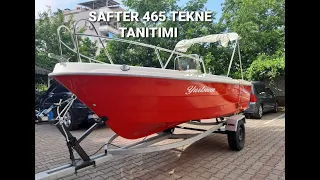 SAFTER 465 TEKNE TANITIMI / ALACASU CENNET KOYU DRONE ÇEKİMİ