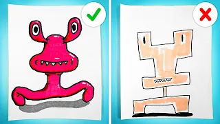 Let’s Make Papercraft Monsters That You Can Play With | COOL DIYs