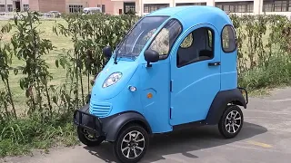 Lady Bug Luxury Enclosed Mobility Scooter | Cabin Scooter